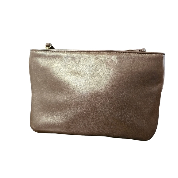 RO-EL gold tone handbag with tassel - Picture 3 of 5